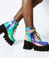 Front Lace-up Ankle Boots